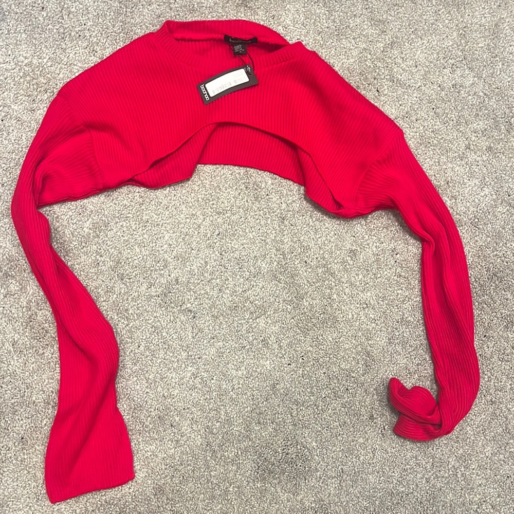 Boohoo cutout sweater
